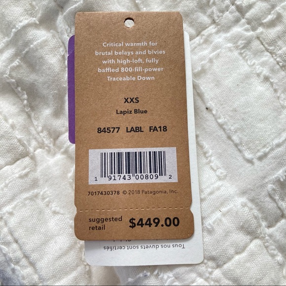 Patagonia Fitz Roy Parka Hoody Great Condition - Picture 7 of 9